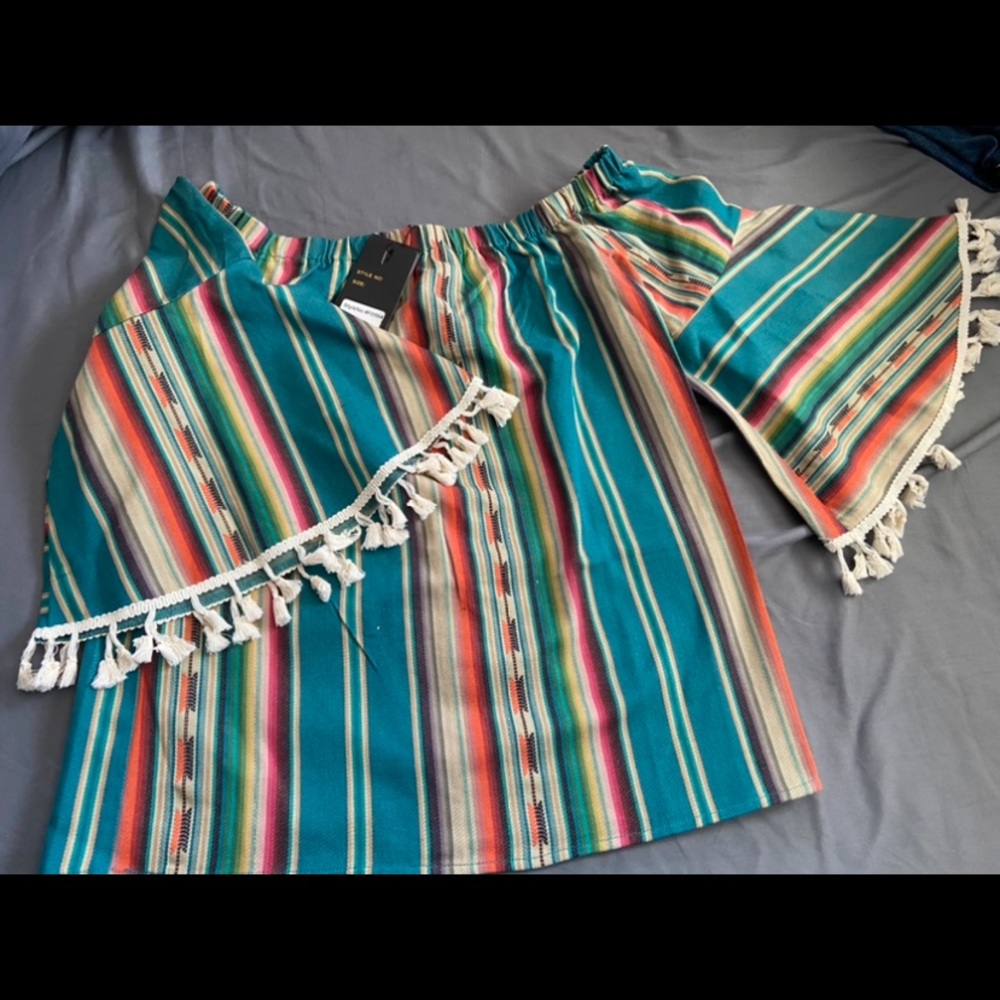 Serape top
